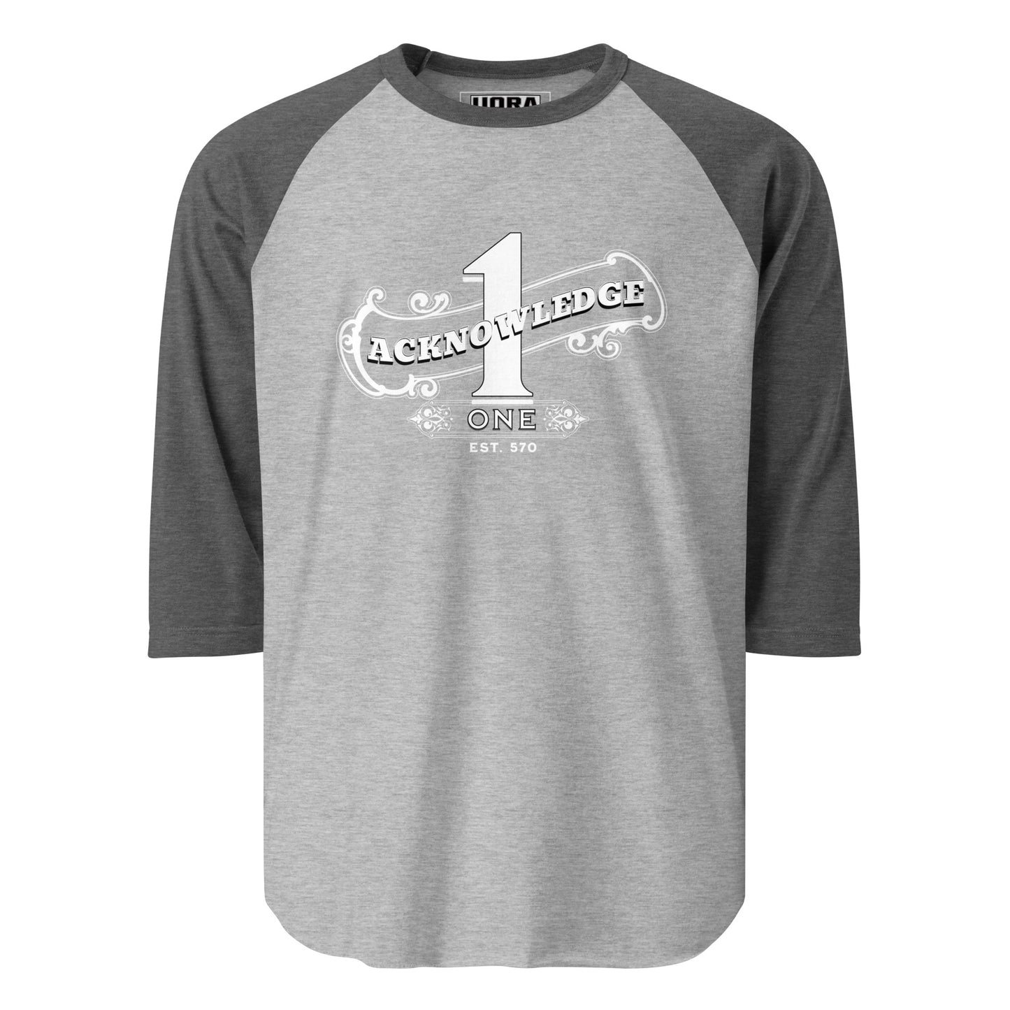 Acknowledge One 3/4 sleeve raglan shirt