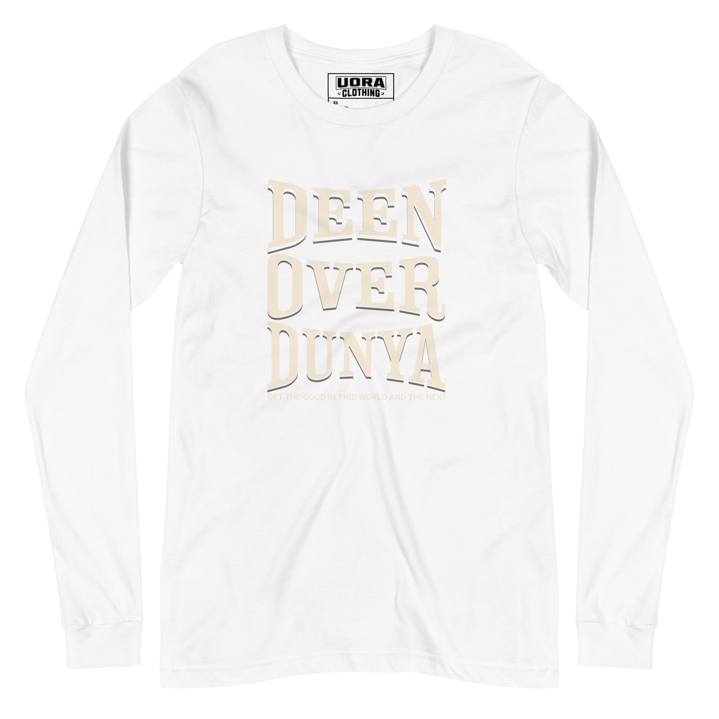 Deen Over Dunya Unisex Long Sleeve Tee