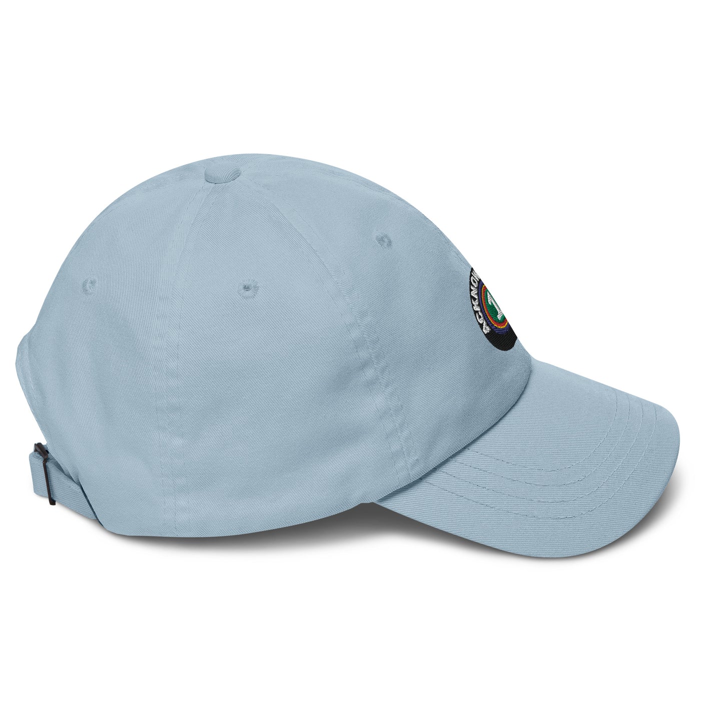 Acknowledge Embroidery One Dad hat