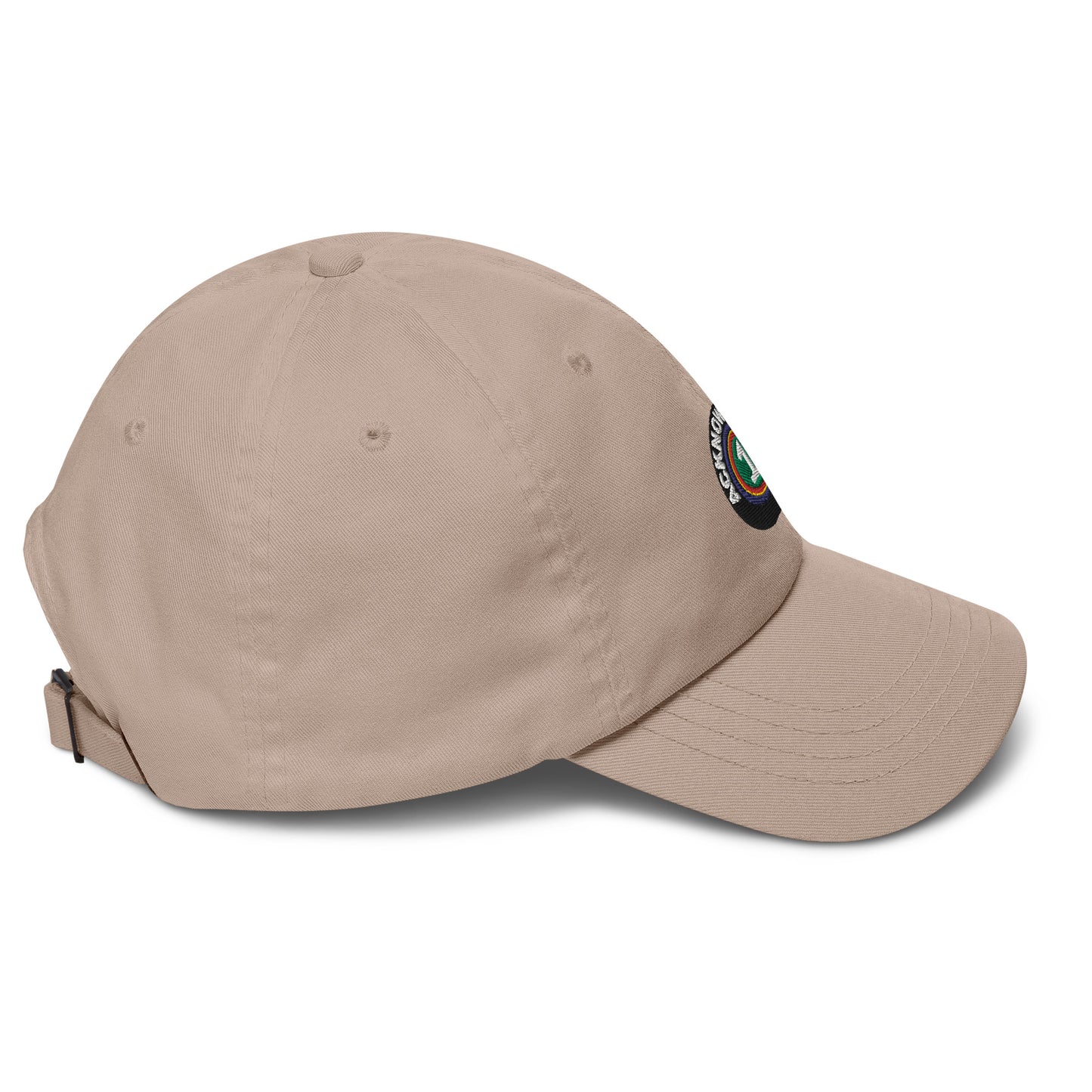 Acknowledge Embroidery One Dad hat