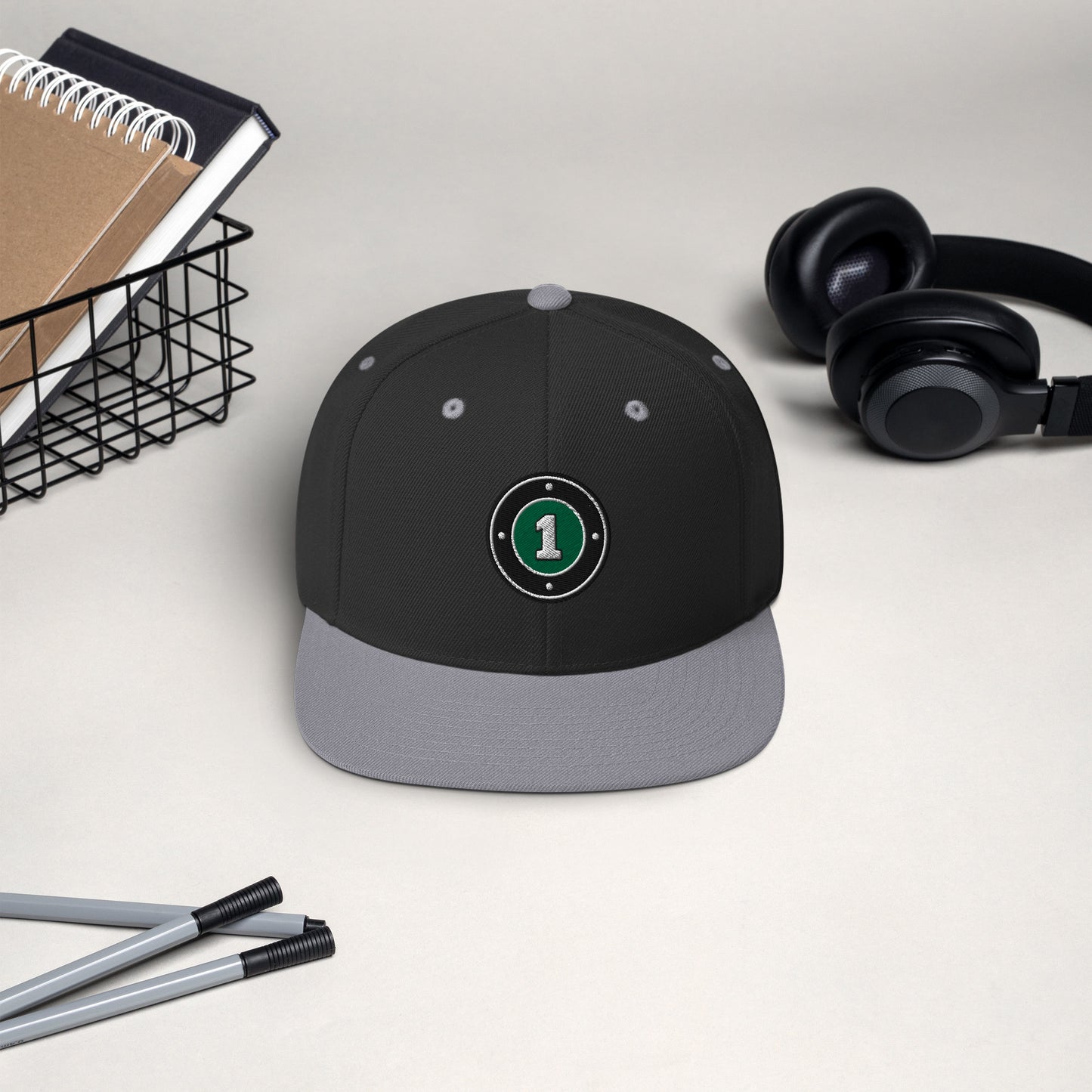 Acknowledge 1. Embroidery Snapback Hat