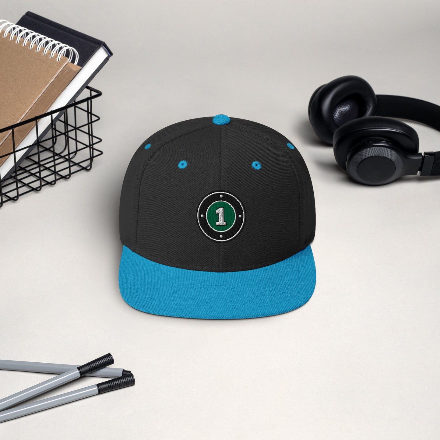 Acknowledge 1. Embroidery Snapback Hat