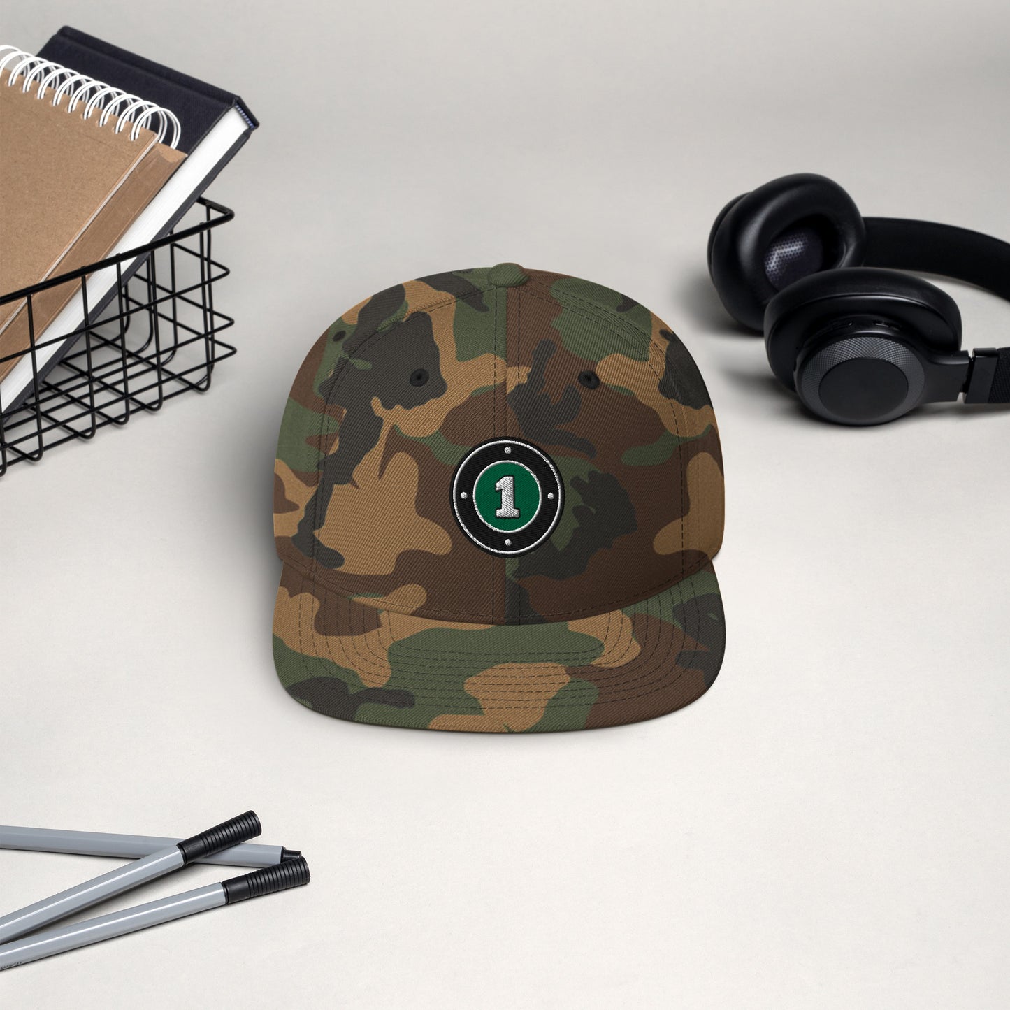 Acknowledge 1. Embroidery Snapback Hat