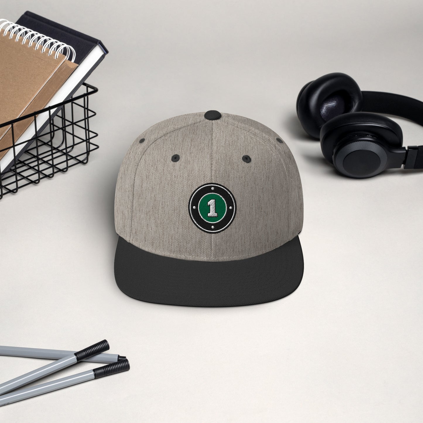 Acknowledge 1. Embroidery Snapback Hat