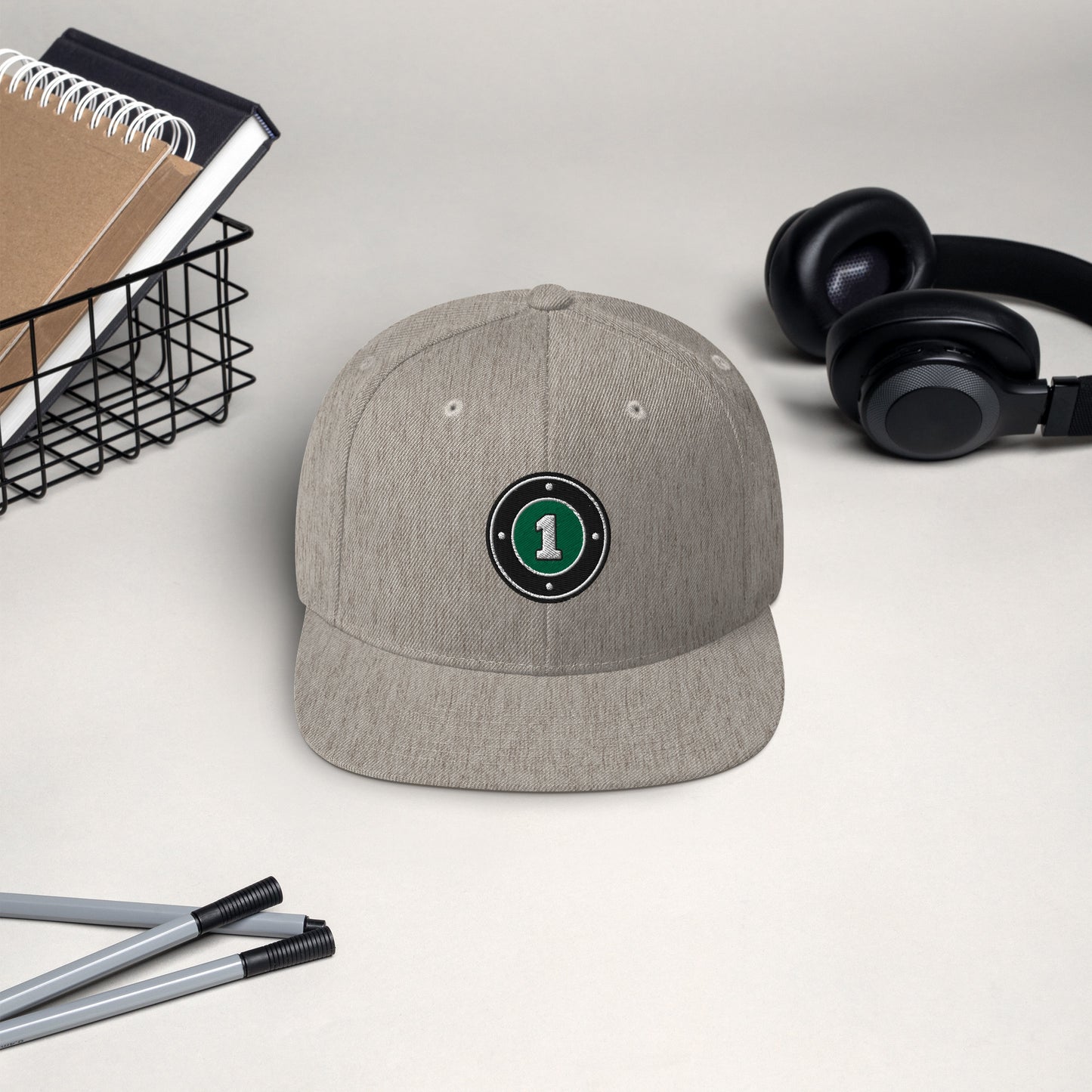 Acknowledge 1. Embroidery Snapback Hat