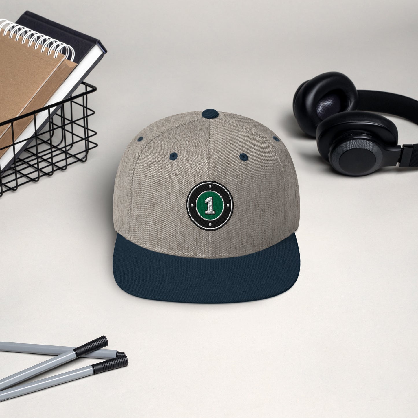 Acknowledge 1. Embroidery Snapback Hat