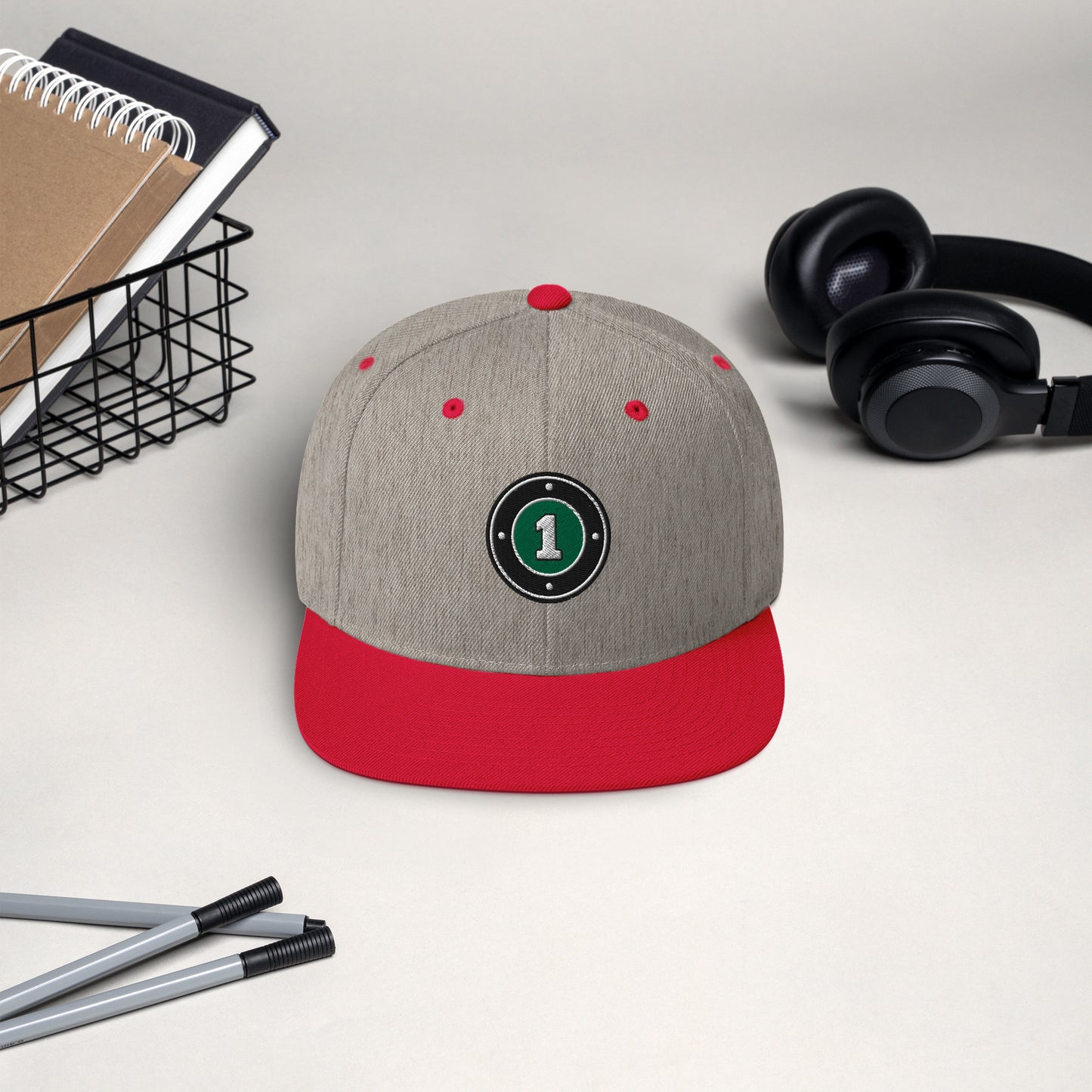 Acknowledge 1. Embroidery Snapback Hat