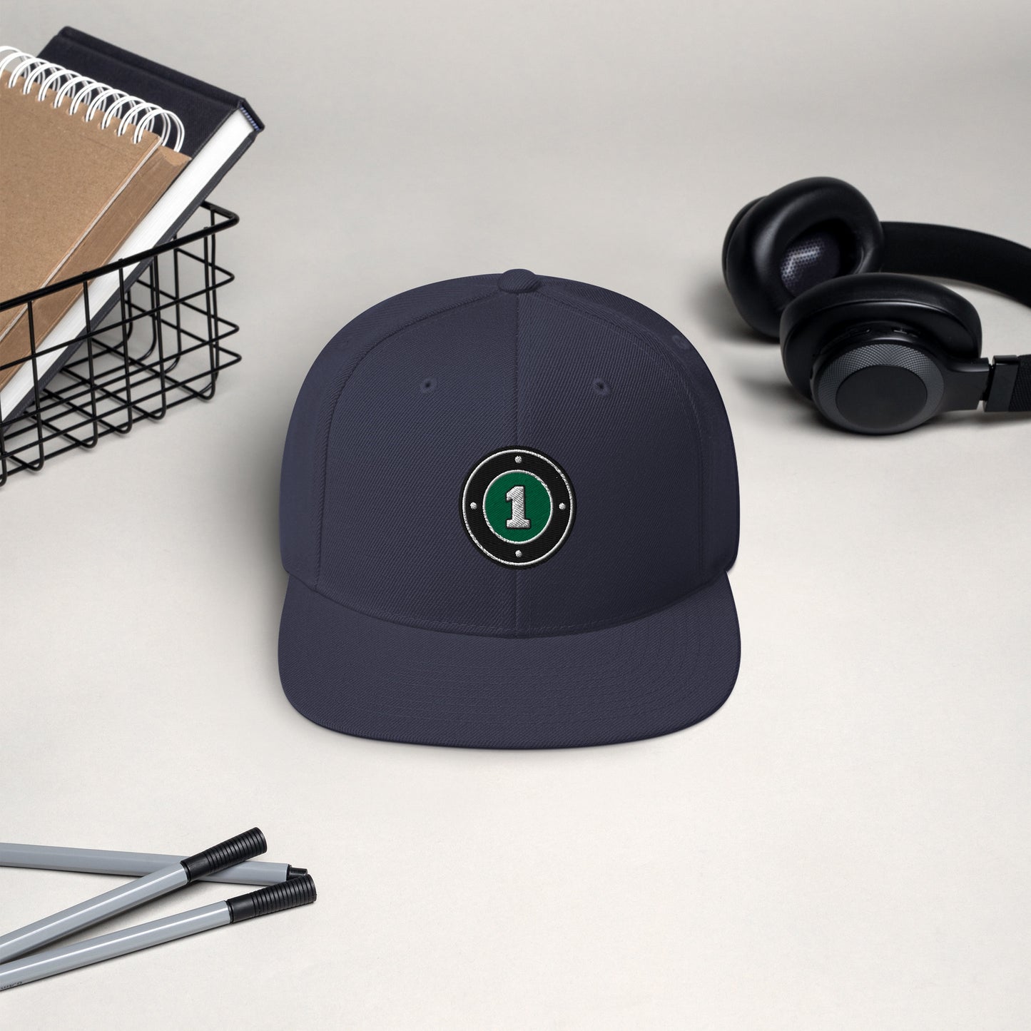 Acknowledge 1. Embroidery Snapback Hat