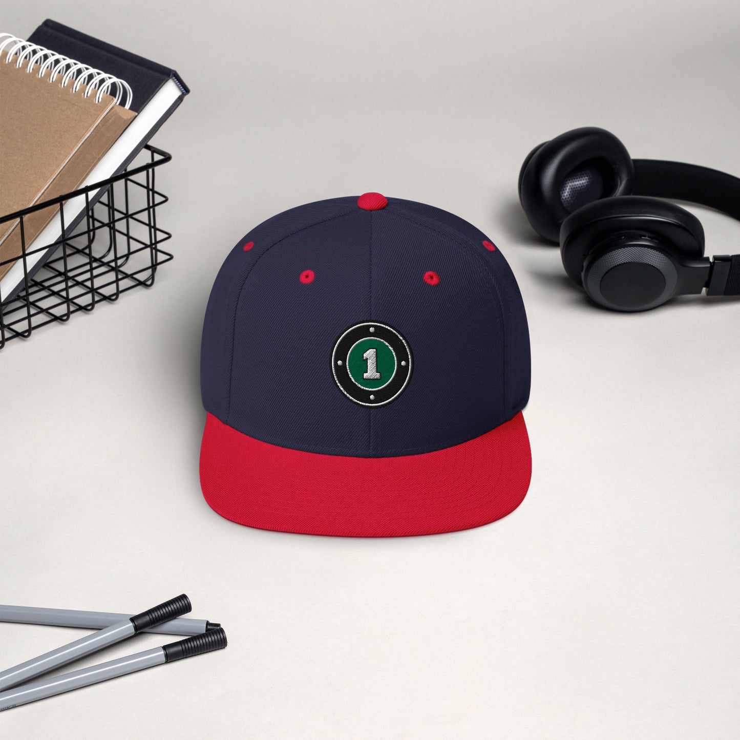 Acknowledge 1. Embroidery Snapback Hat