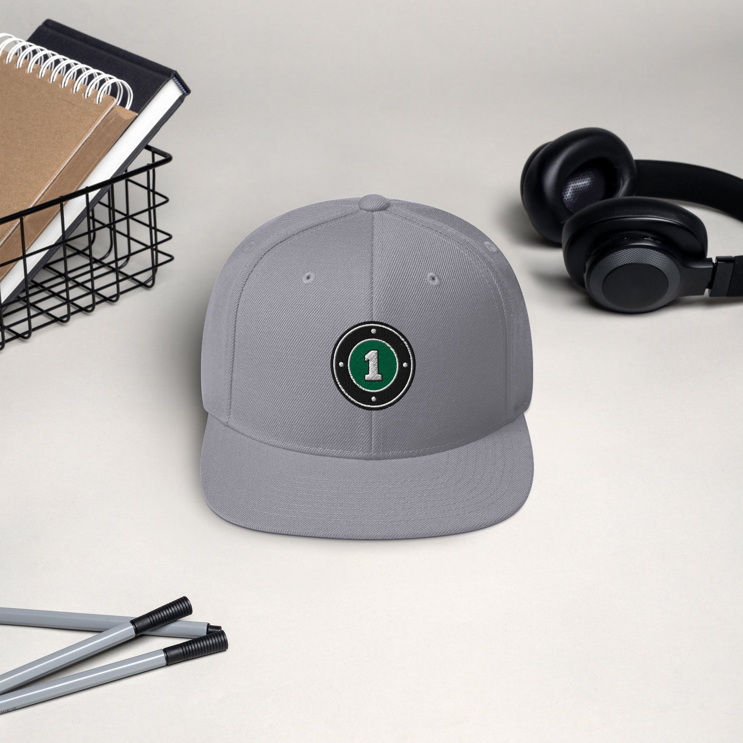Acknowledge 1. Embroidery Snapback Hat