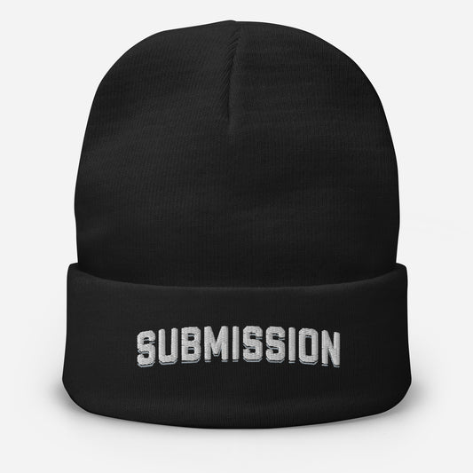 SUBMISSION Embroidered Beanie