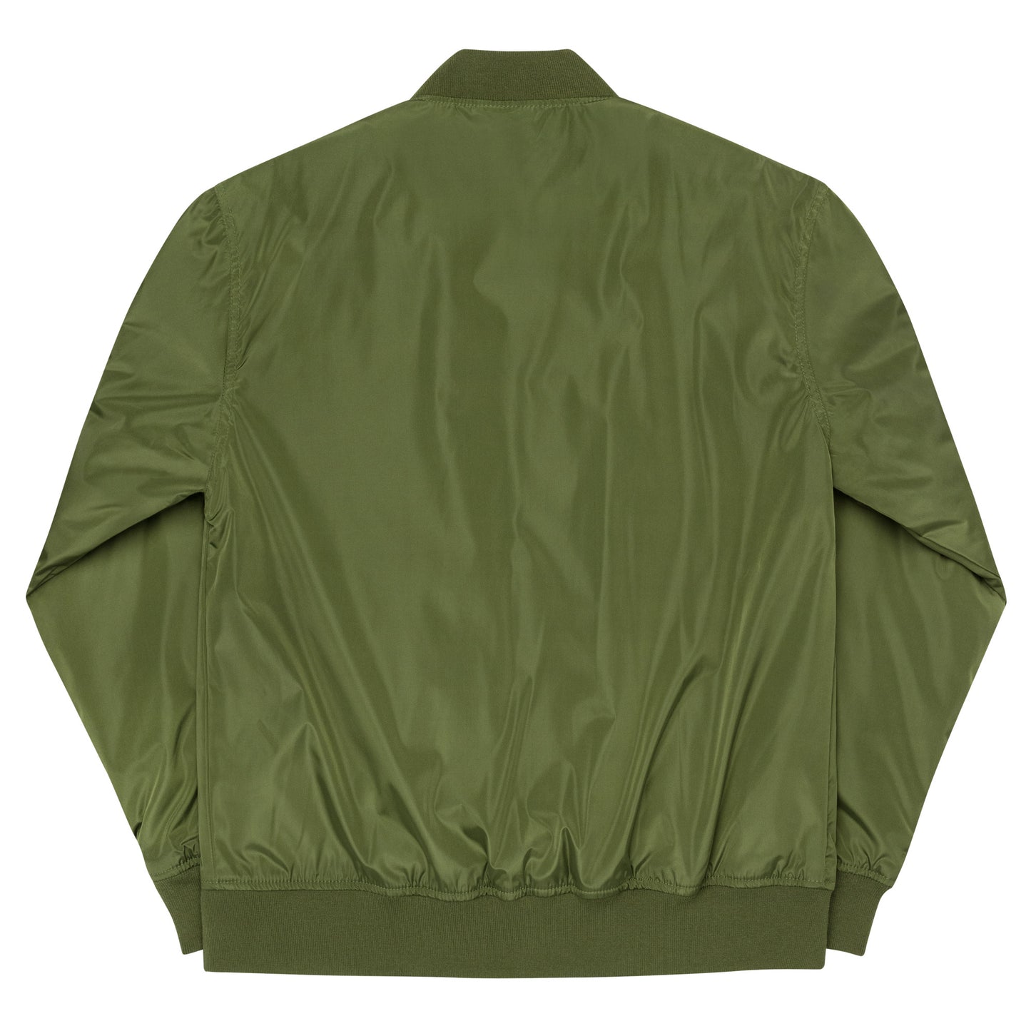 Acknowledge One Embroidery Premium recycled bomber jacket