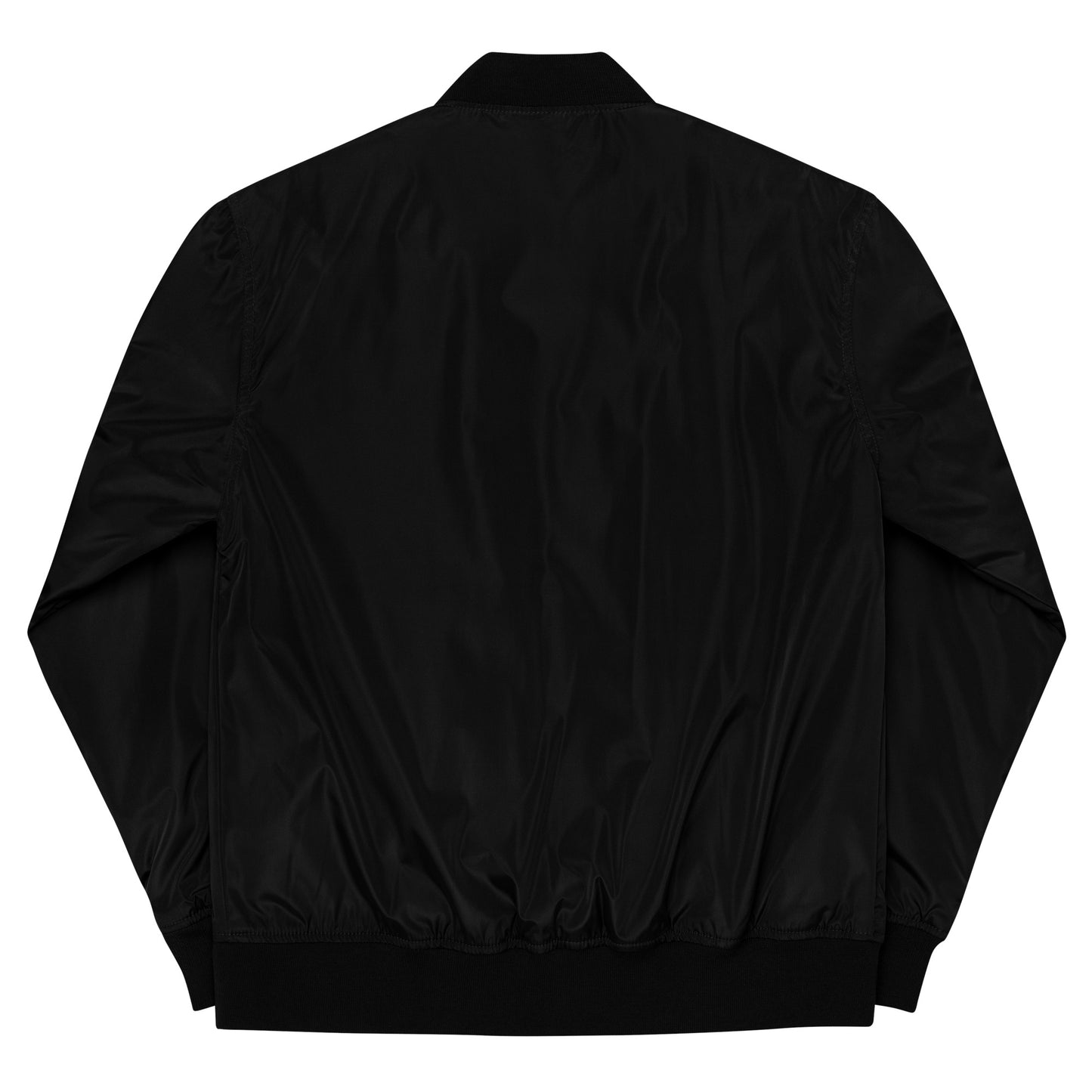 Acknowledge One Embroidery Premium recycled bomber jacket