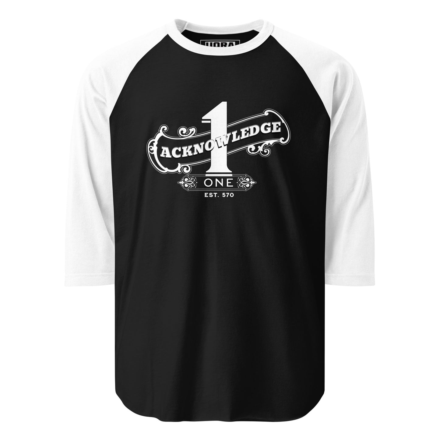 Acknowledge One 3/4 sleeve raglan shirt