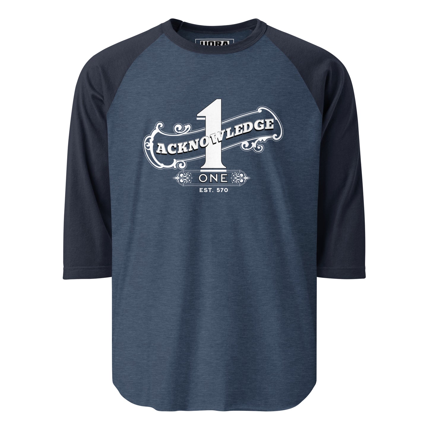 Acknowledge One 3/4 sleeve raglan shirt