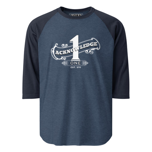 Acknowledge One 3/4 sleeve raglan shirt