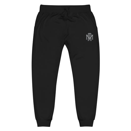 MM Embroidery Unisex fleece sweatpants