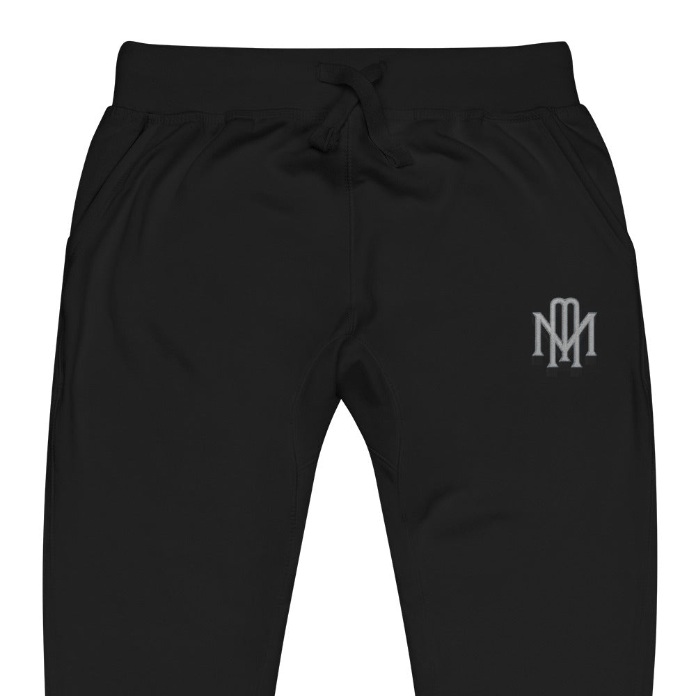 MM Embroidery Unisex fleece sweatpants