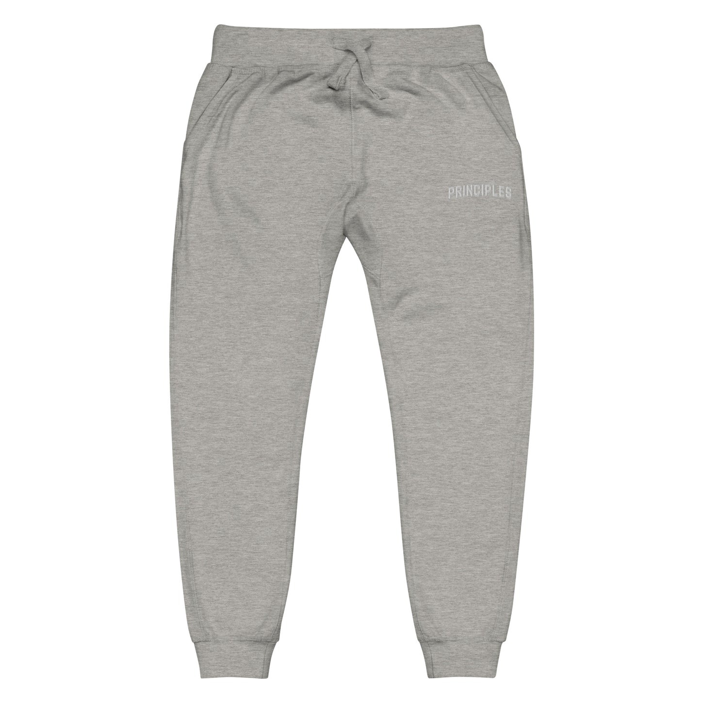 Principles Embroidery Unisex fleece sweatpants