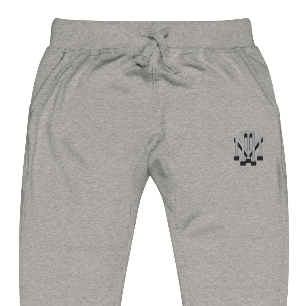 MM Embroidery Unisex fleece sweatpants