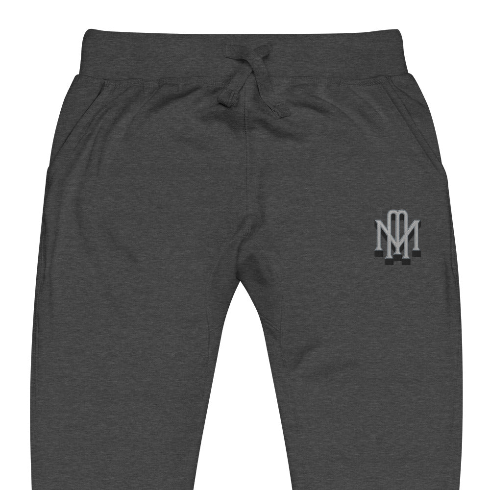 MM Embroidery Unisex fleece sweatpants
