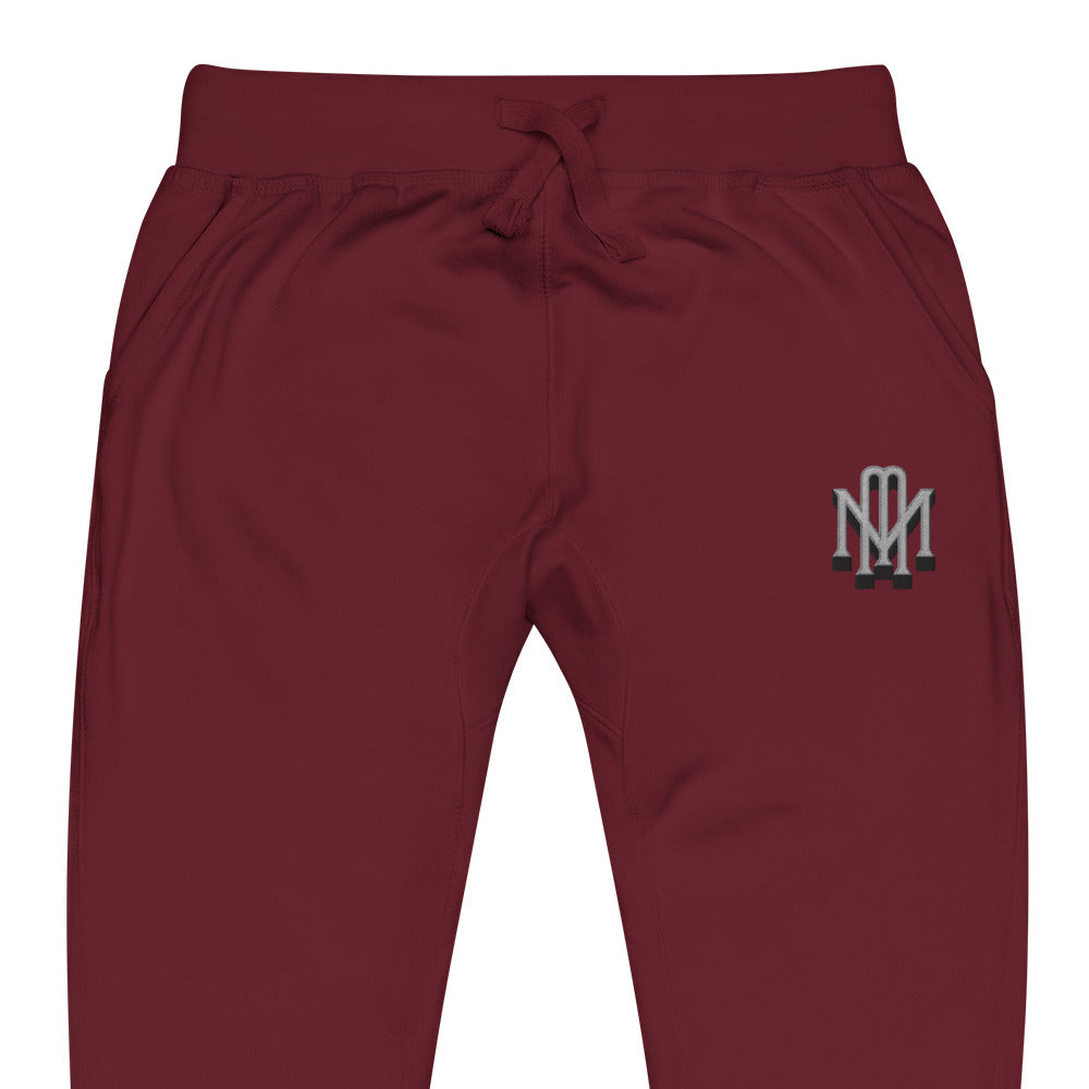 MM Embroidery Unisex fleece sweatpants