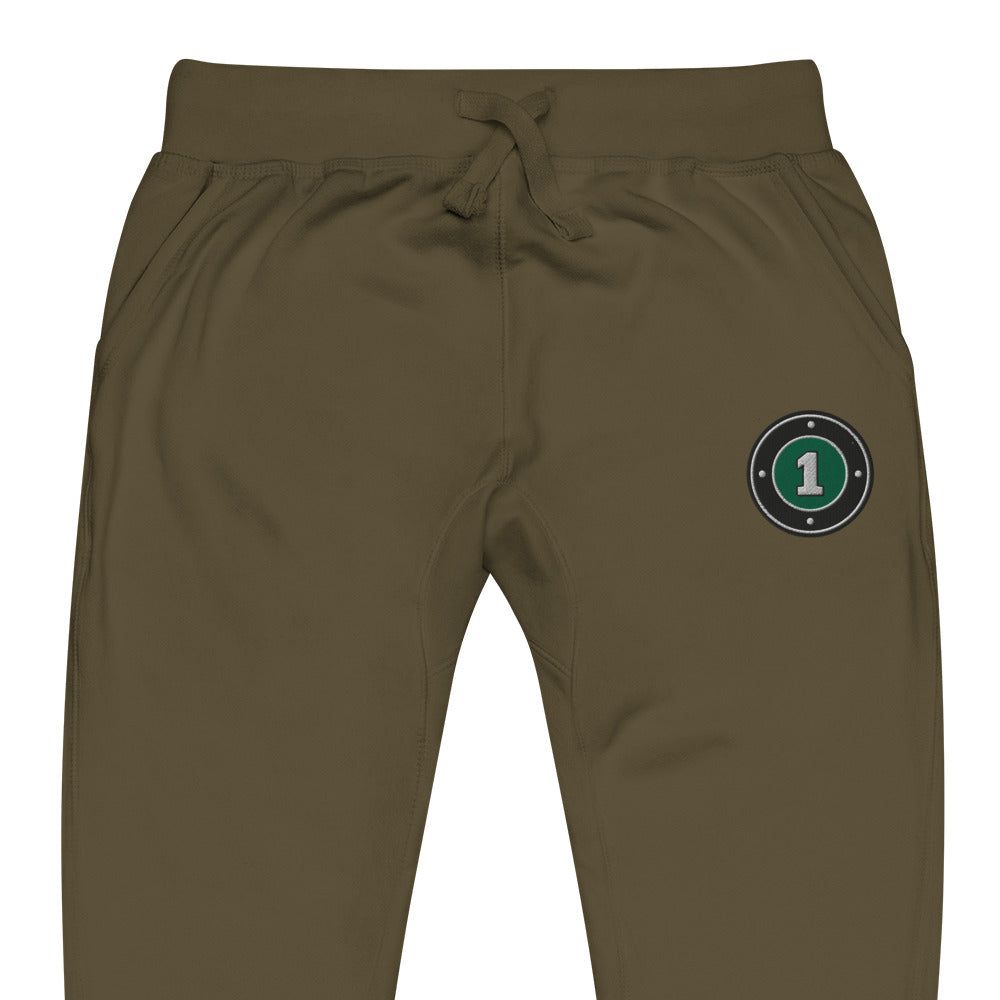One Embroidery Unisex fleece sweatpants