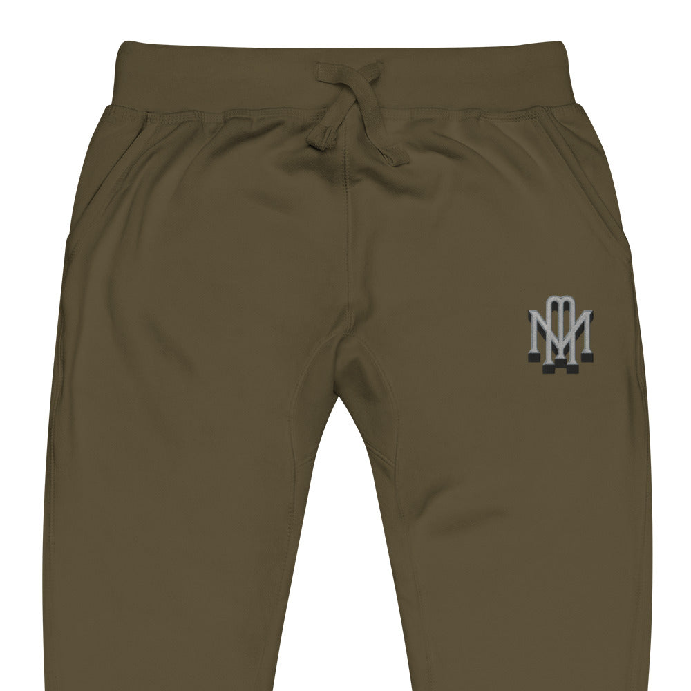 MM Embroidery Unisex fleece sweatpants