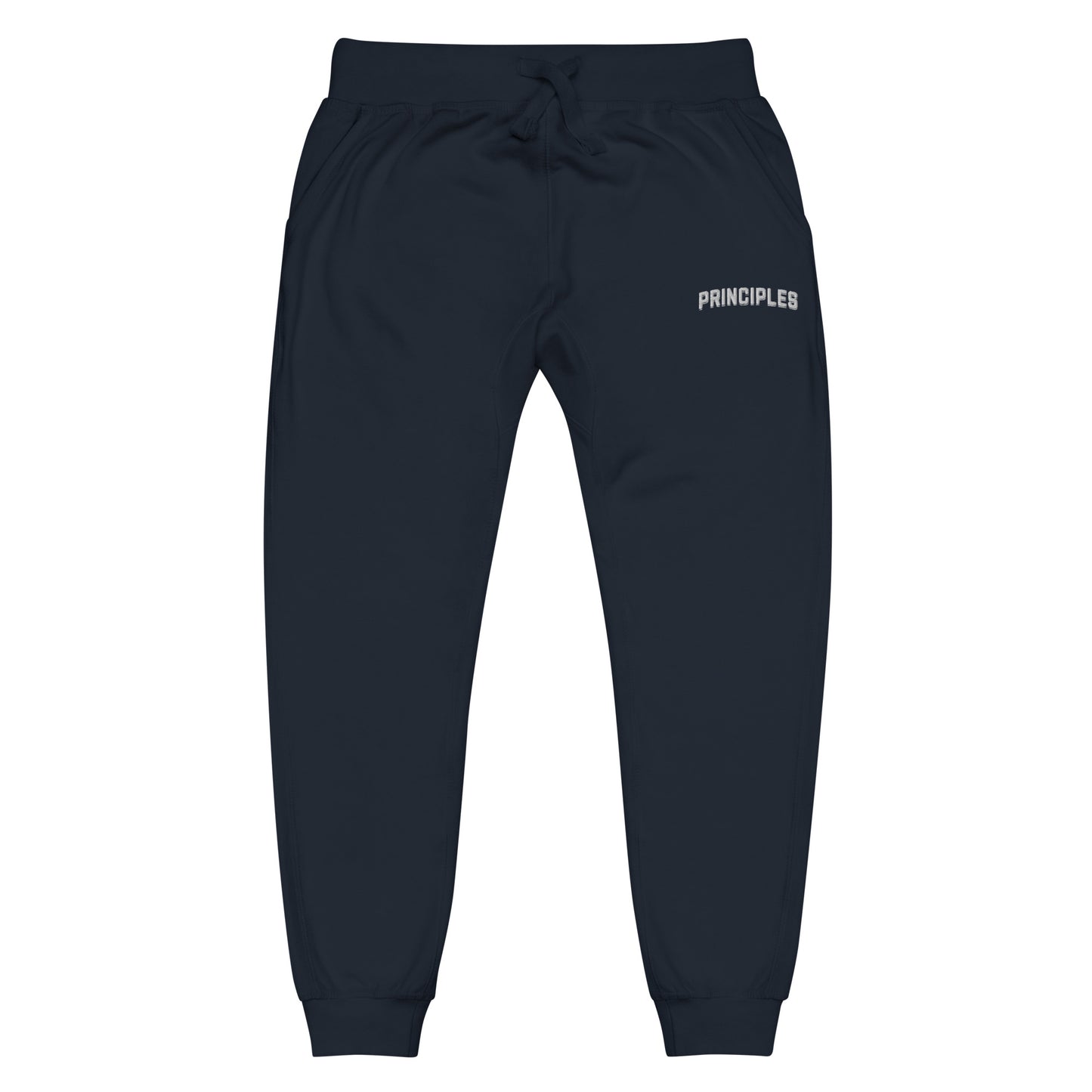 Principles Embroidery Unisex fleece sweatpants