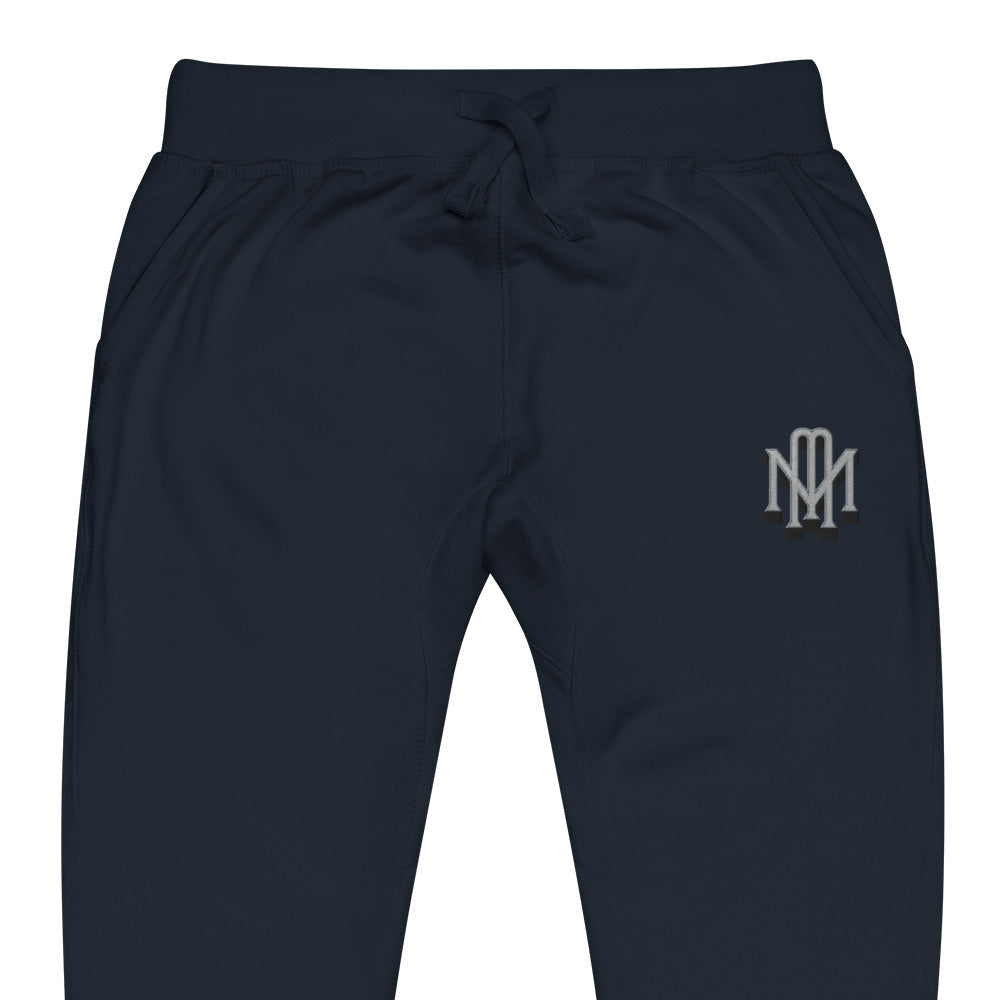 MM Embroidery Unisex fleece sweatpants