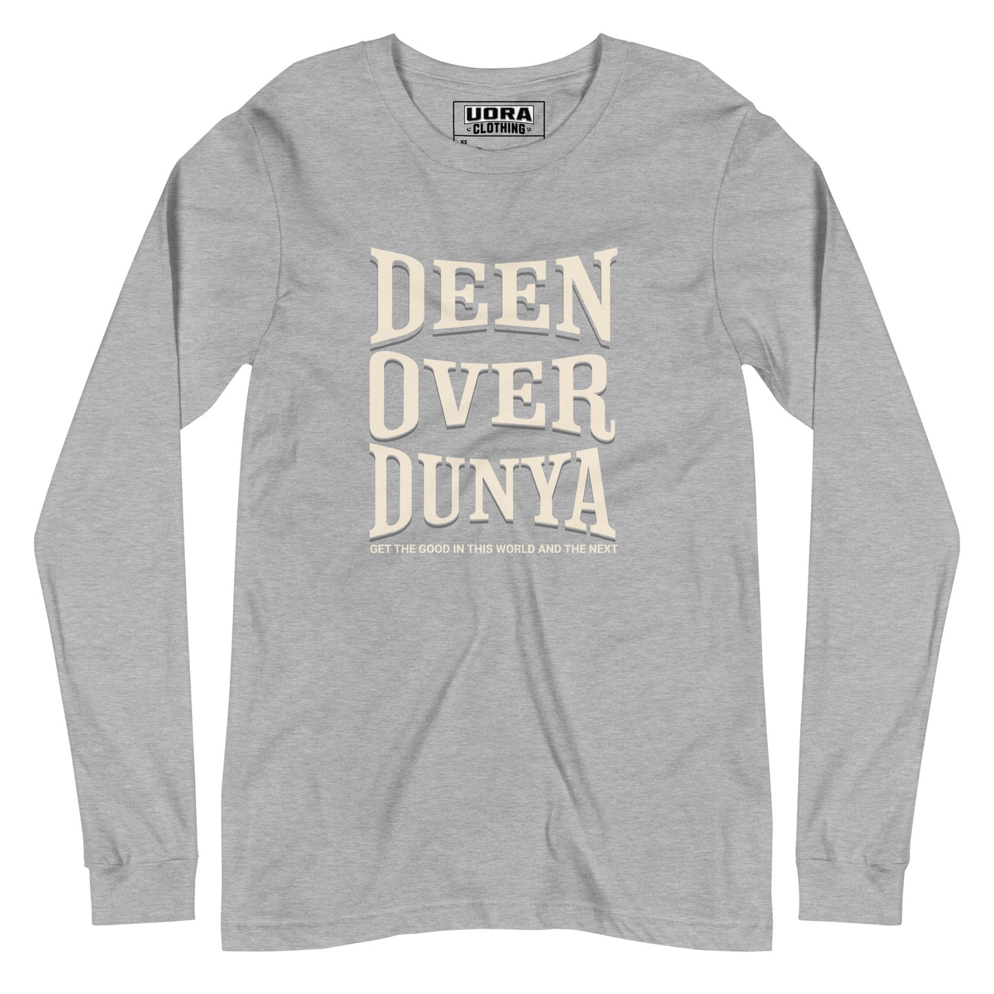 Deen Over Dunya Unisex Long Sleeve Tee