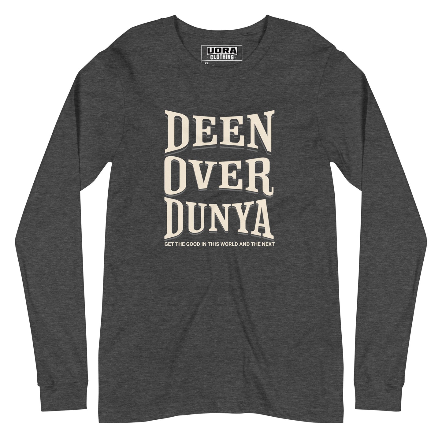 Deen Over Dunya Unisex Long Sleeve Tee