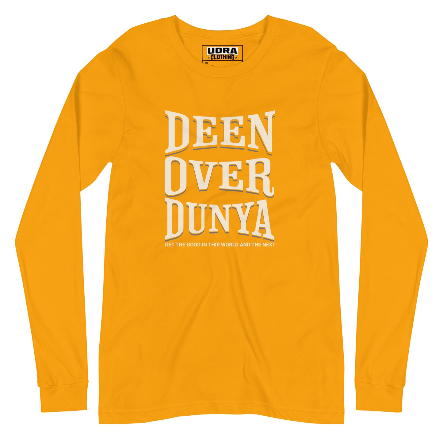 Deen Over Dunya Unisex Long Sleeve Tee