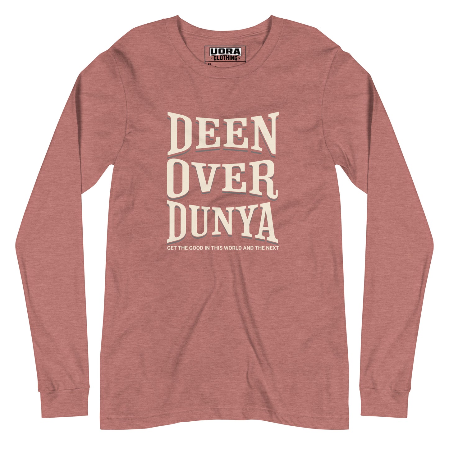 Deen Over Dunya Unisex Long Sleeve Tee