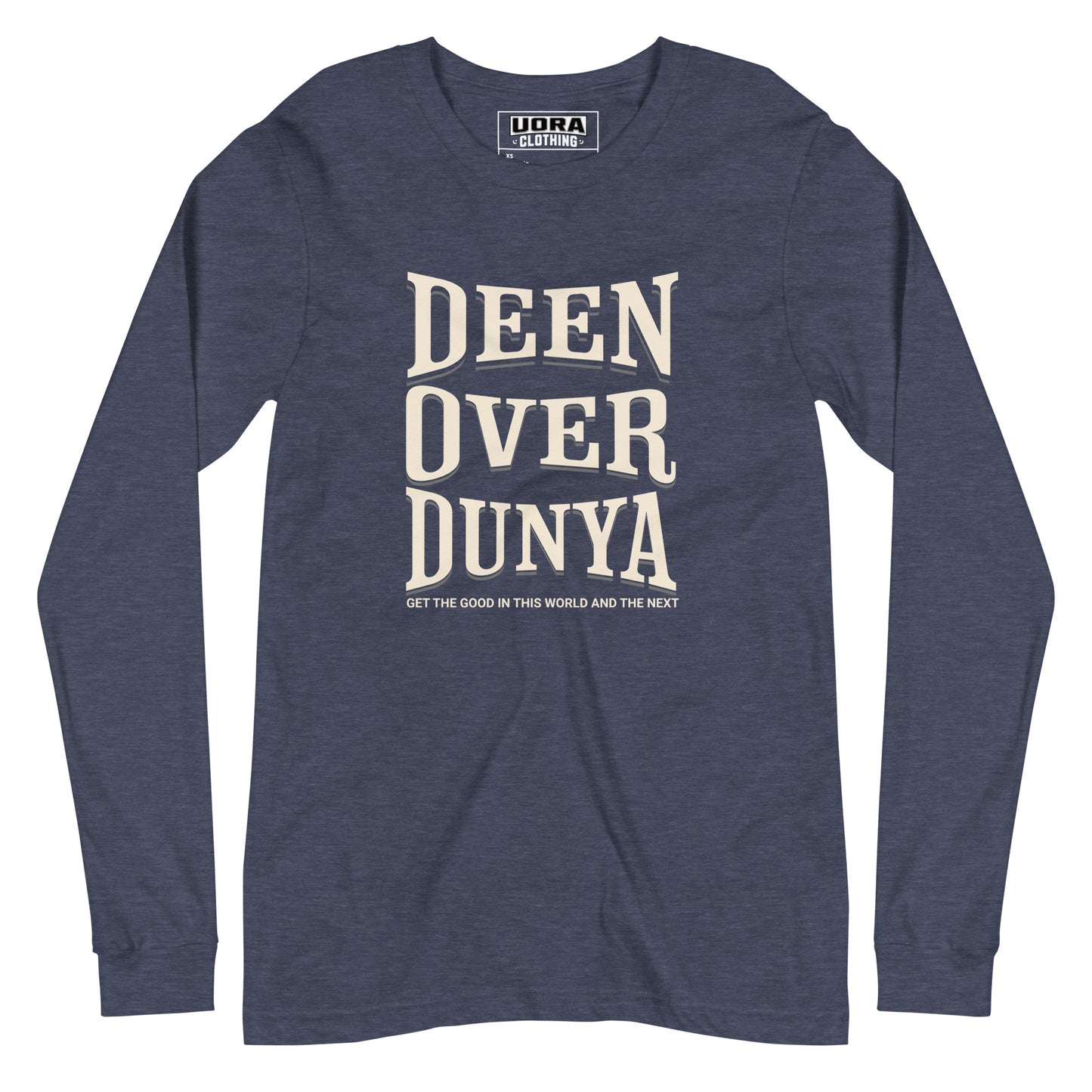 Deen Over Dunya Unisex Long Sleeve Tee