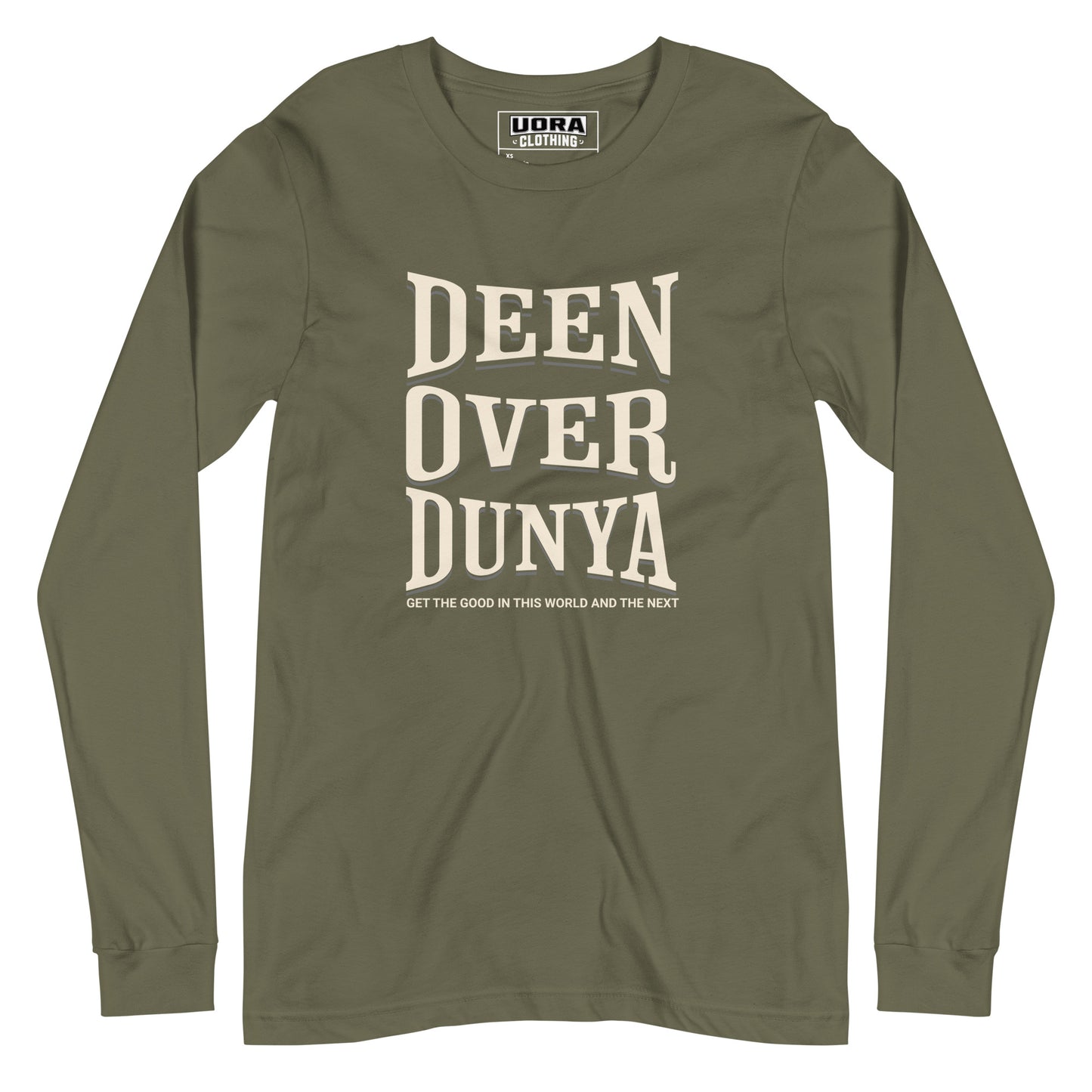 Deen Over Dunya Unisex Long Sleeve Tee