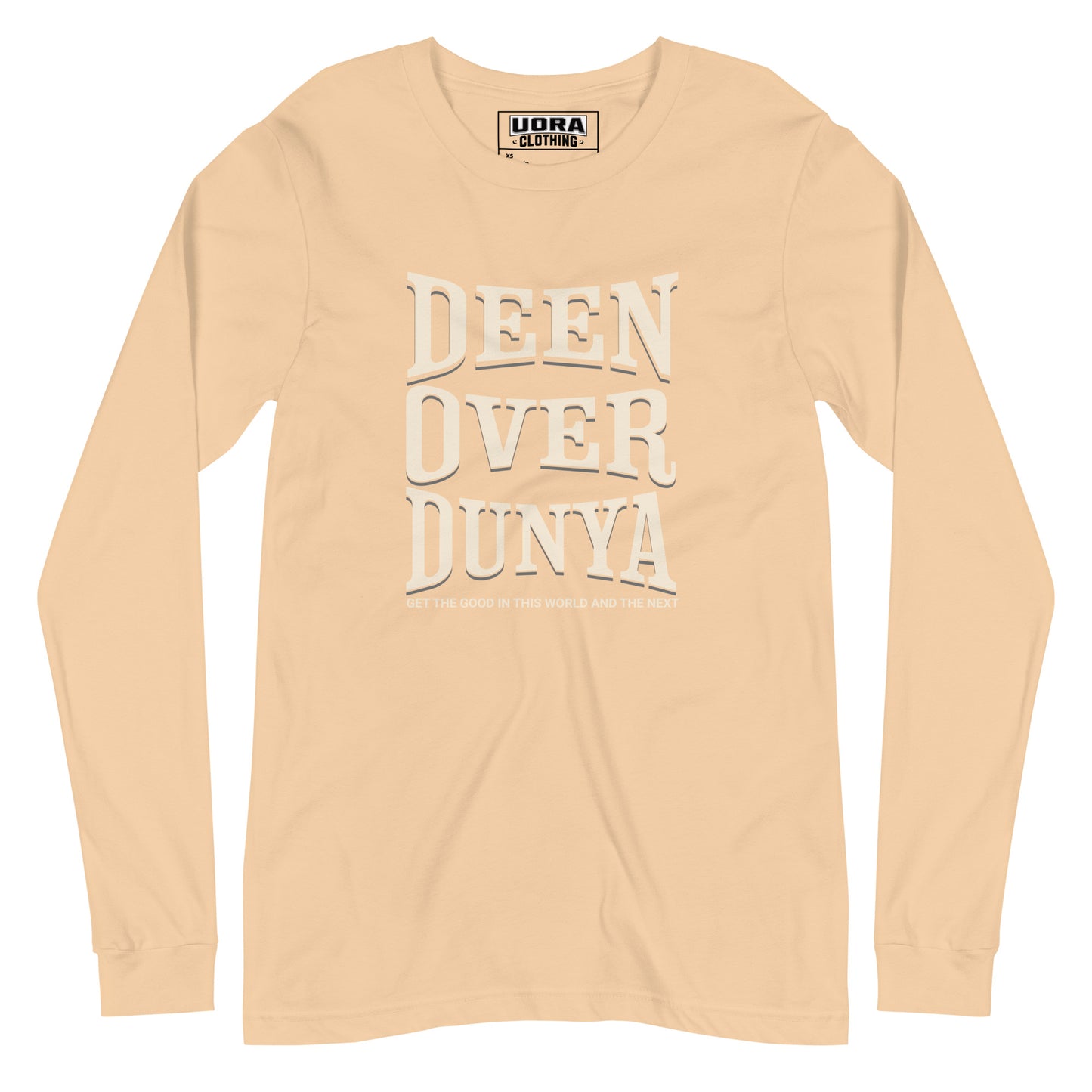 Deen Over Dunya Unisex Long Sleeve Tee