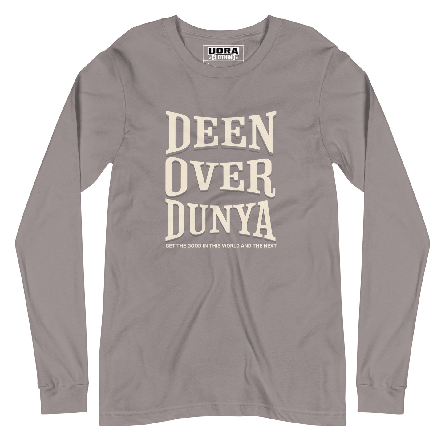 Deen Over Dunya Unisex Long Sleeve Tee