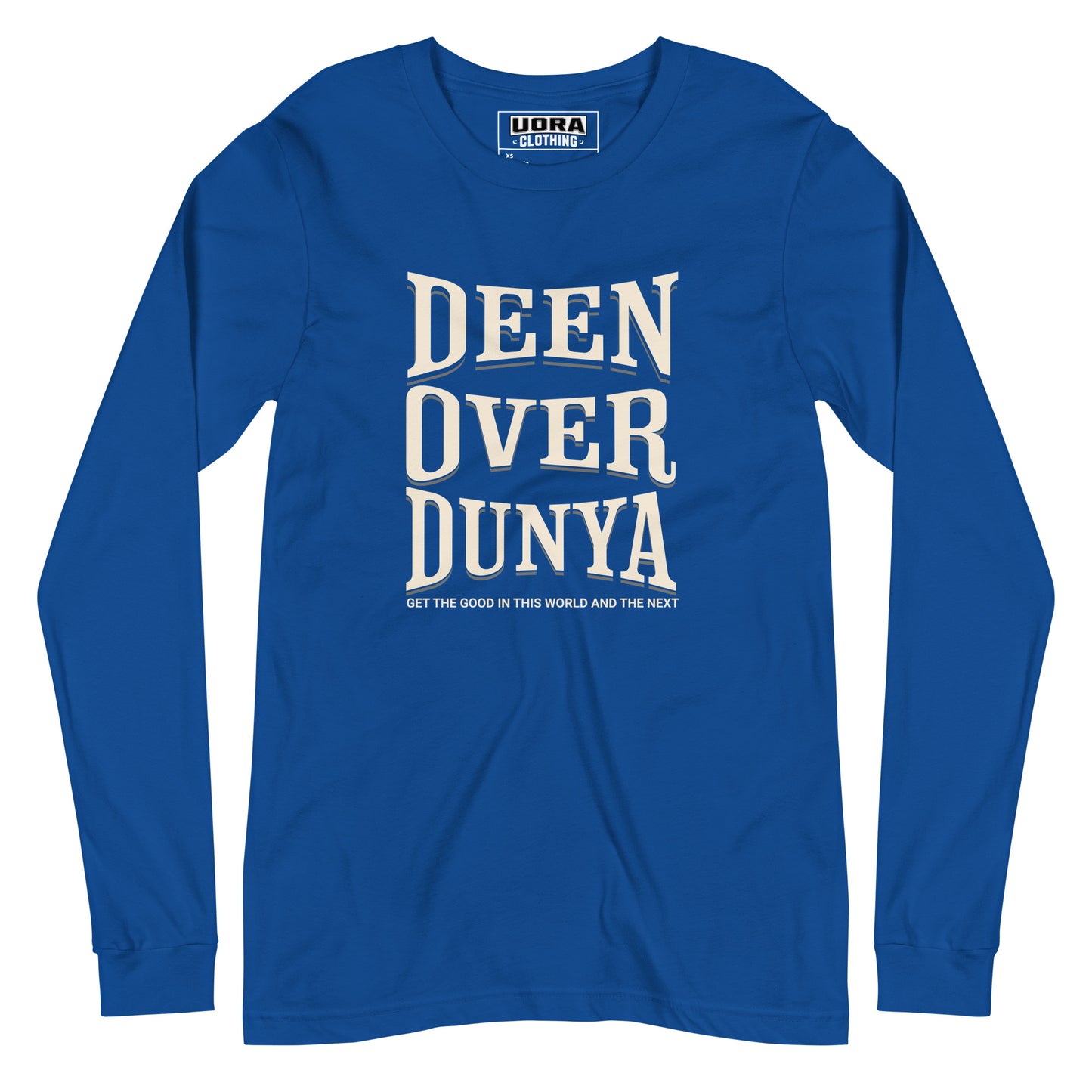 Deen Over Dunya Unisex Long Sleeve Tee