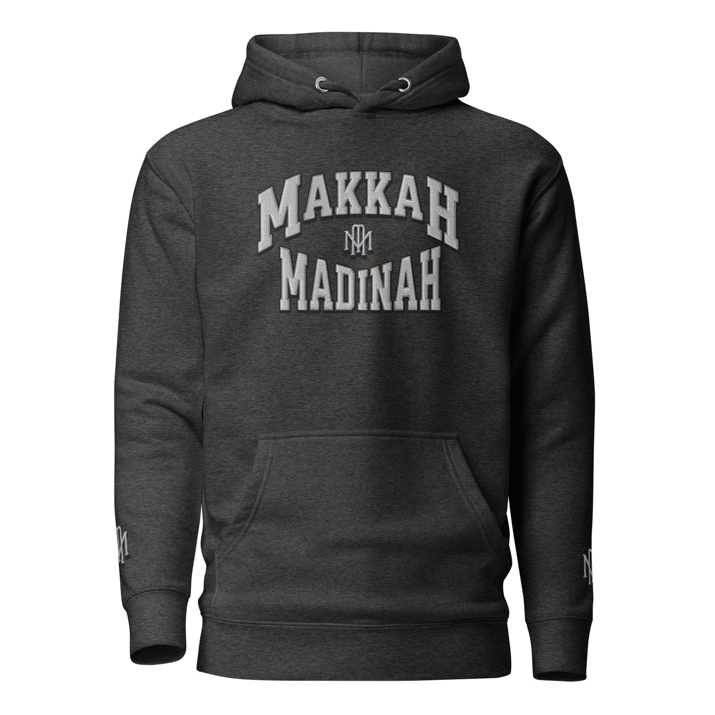 Makkah Madinah Embroidery Unisex Hoodie