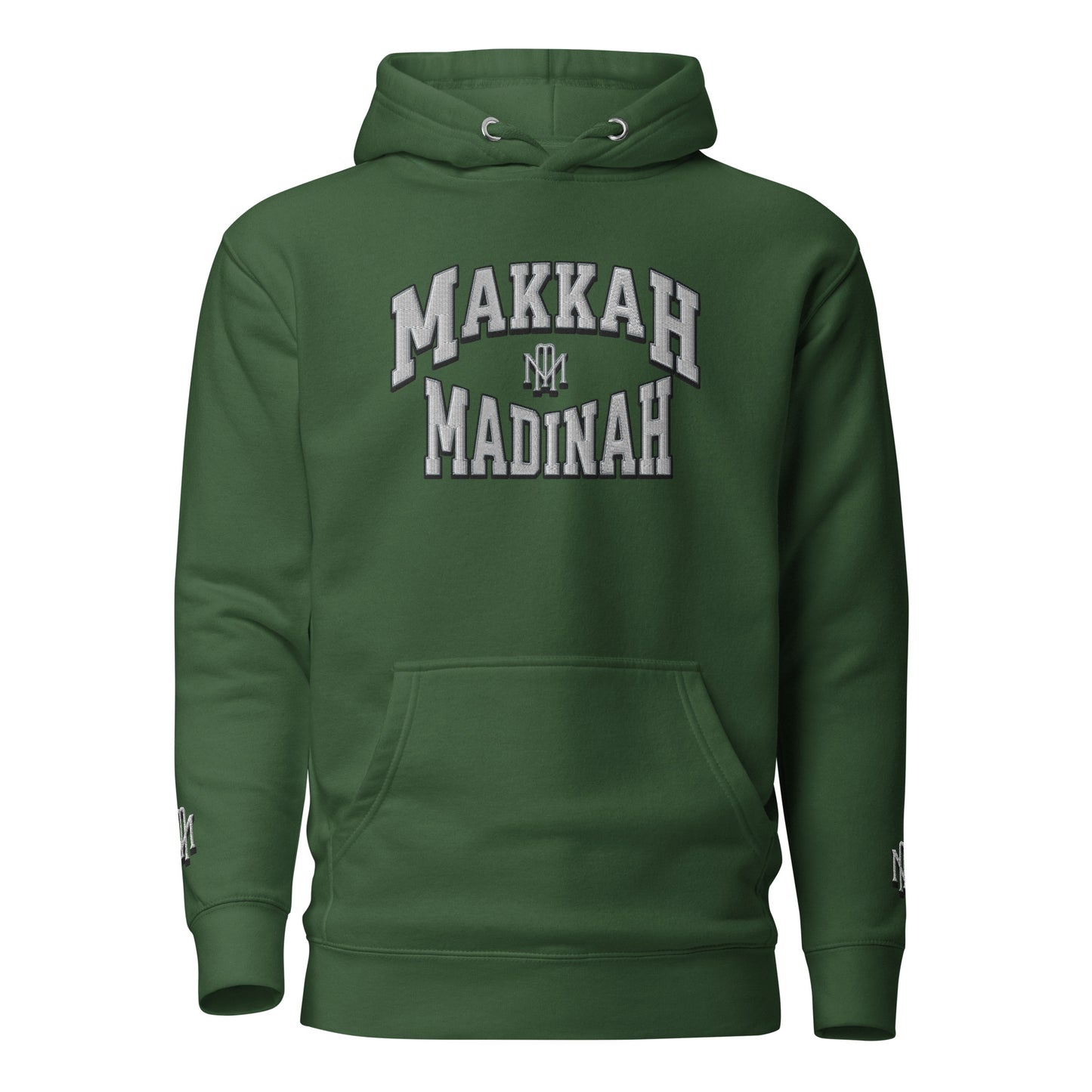 Makkah Madinah  Embroidery Unisex Hoodie