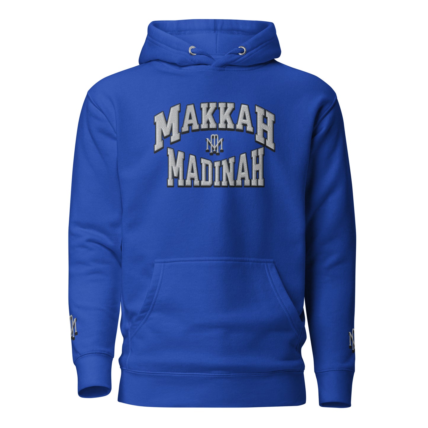 Makkah Madinah Embroidery Unisex Hoodie
