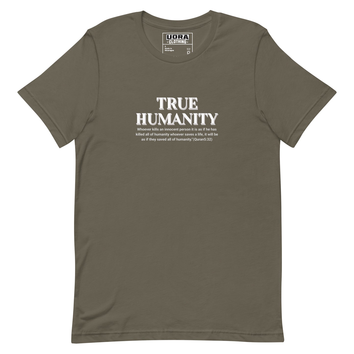 True Humanity Unisex t-shirt
