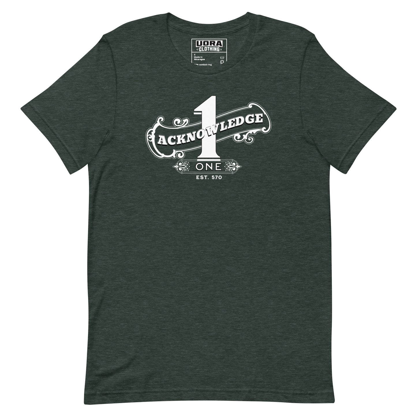 ACKNOWLEDGE ONE T SHIRT
