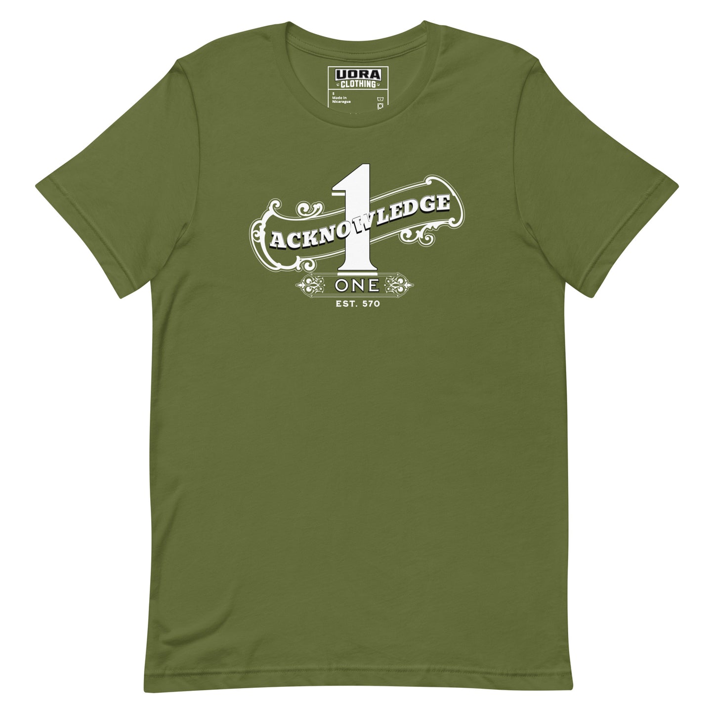 ACKNOWLEDGE ONE T SHIRT