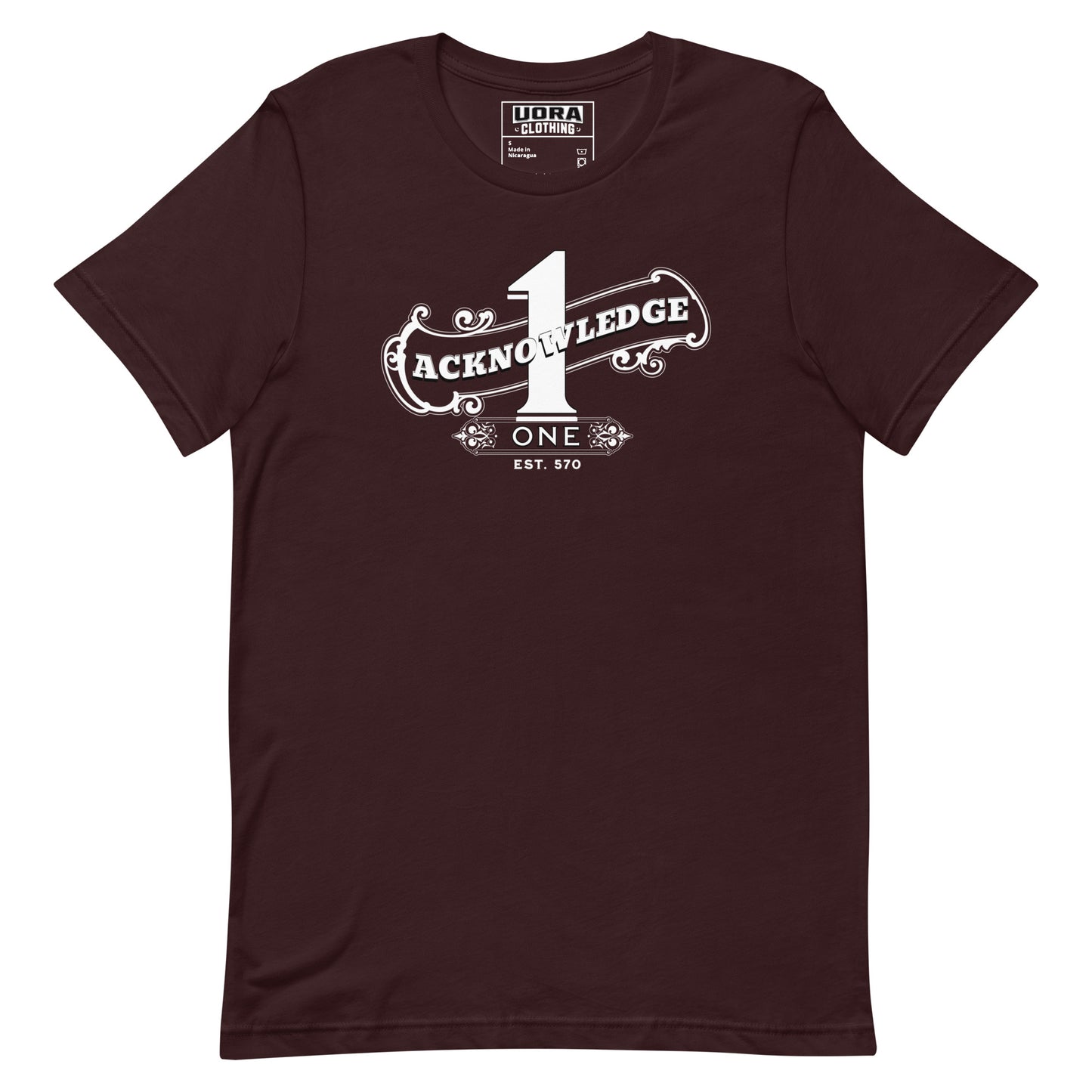 ACKNOWLEDGE ONE T SHIRT