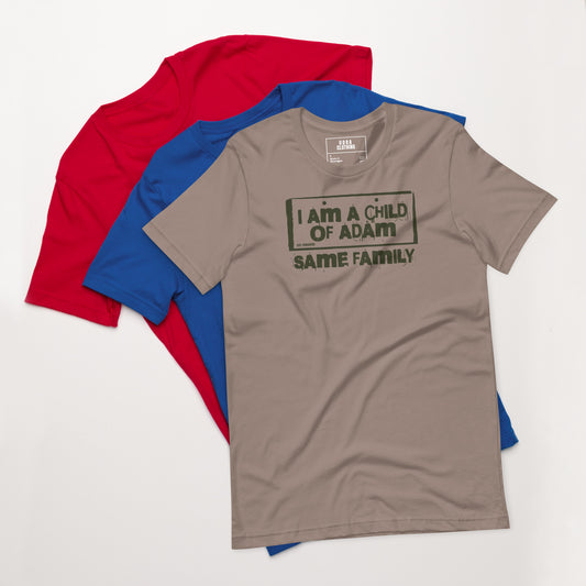 Same Family Unisex t-shirt