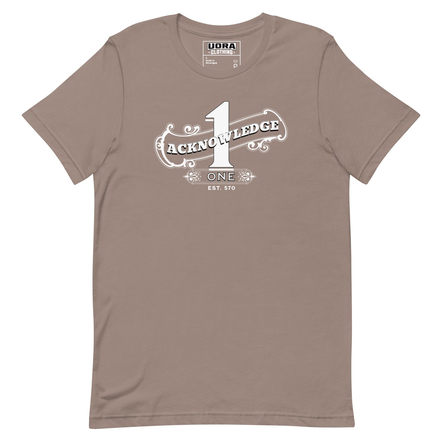 ACKNOWLEDGE ONE T SHIRT