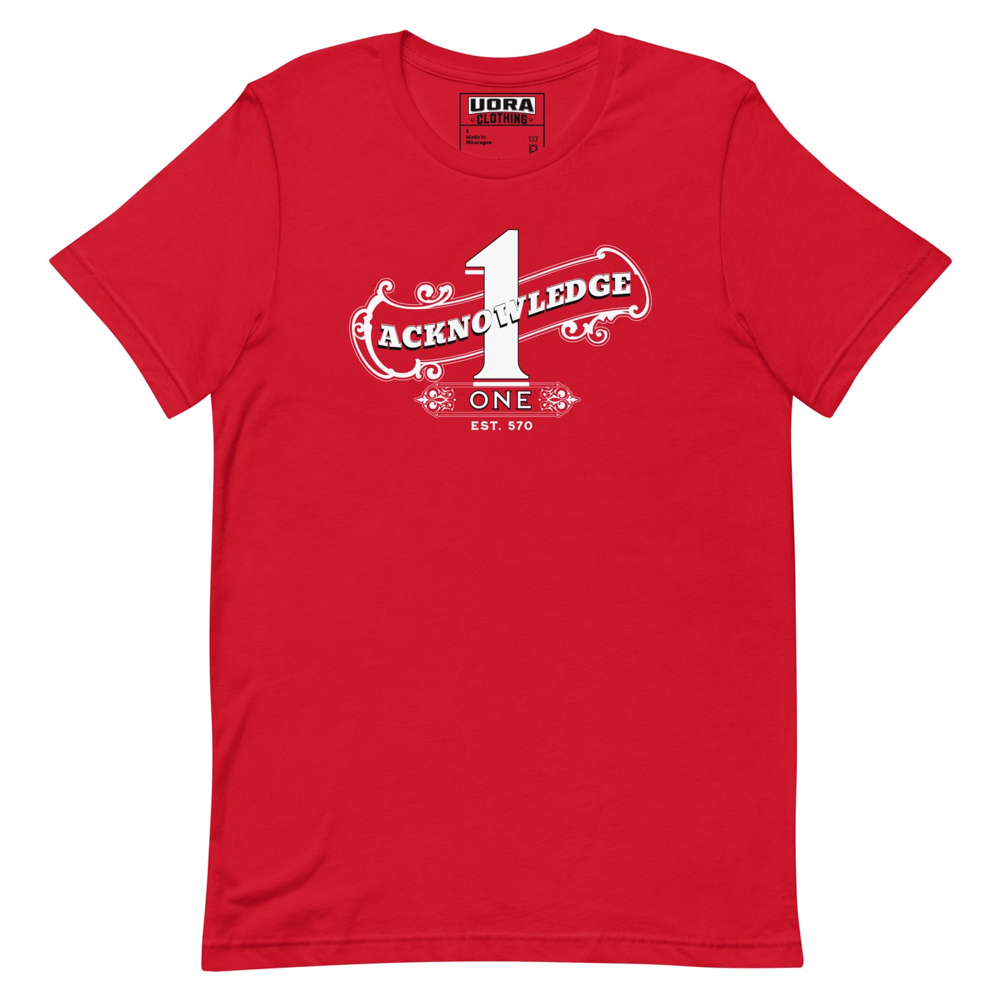 ACKNOWLEDGE ONE T SHIRT