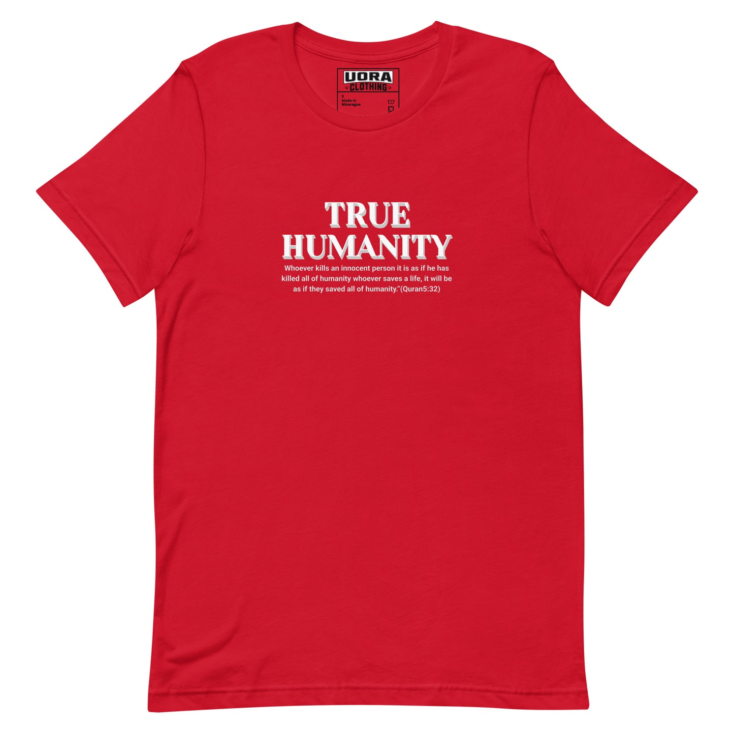 True Humanity Unisex t-shirt